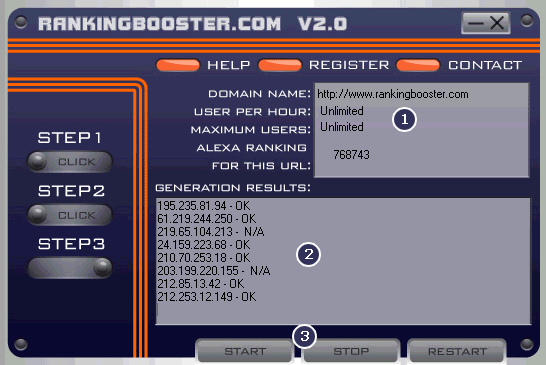 Ranking Booster Screenshot